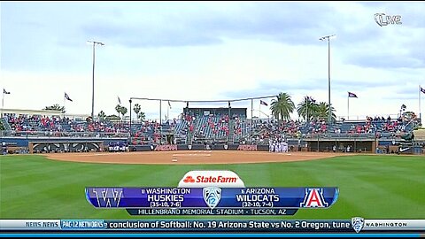 2015 Softball - WSH @ AZ (Game 3)