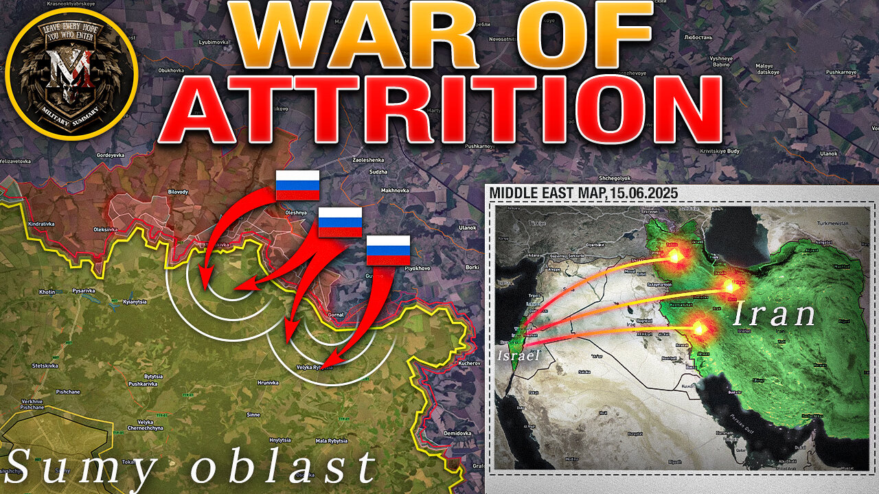 China Has Started Supplying Weapons To Iran➡️ Sumy Front Collapses💥 Military Summary For 2025.06.15