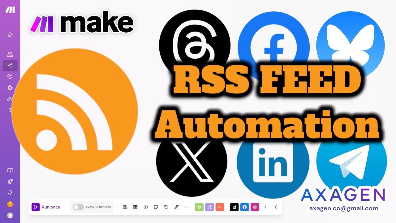 RSS Explained: Auto Post News, Blogs Using AI and Make.com