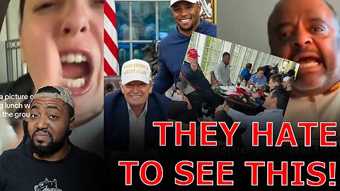 Black Liberals MELTDOWN Over Saquon Barkley GOLFING With Trump Before Eagles White House Visit!