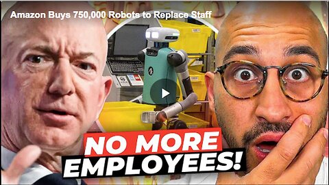 "Amazon Intends to Purchase 750,000 Robots, Replacing Human Workforce"