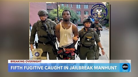 5th fugitive caught in New Orleans jailbreak