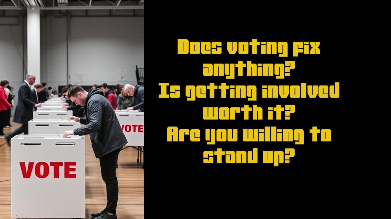 Can you vote your way out of this?