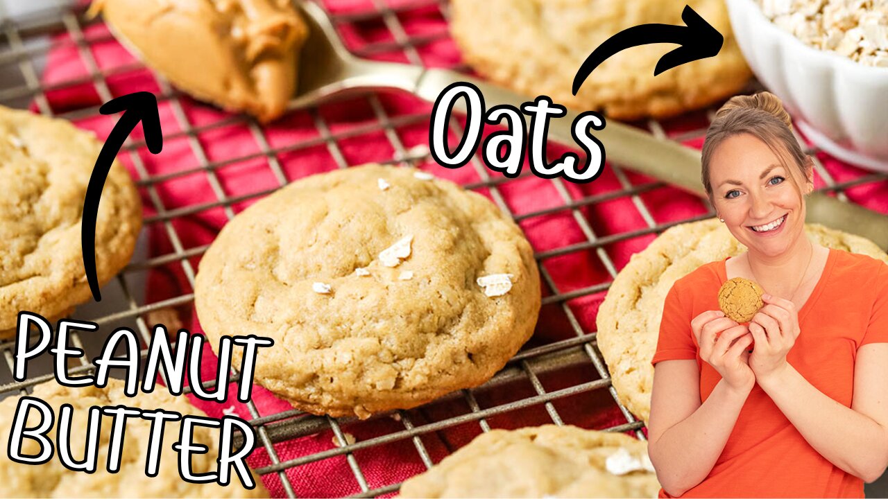 Peanut Butter Oatmeal Cookies