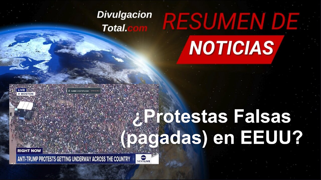 7-ABR-2025 Protestas Falsas en EEUU