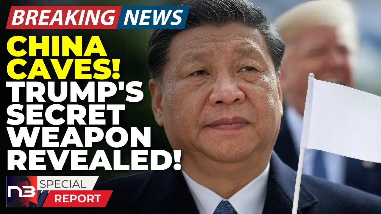 🚨BREAKING: The SECRET WEAPON Trump Used To Make China Cave Will Change EVERYTHING... See It HERE!