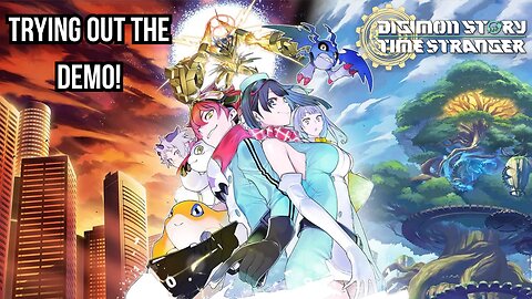 Trying out the Digimon Story: Time Strangers Demo!