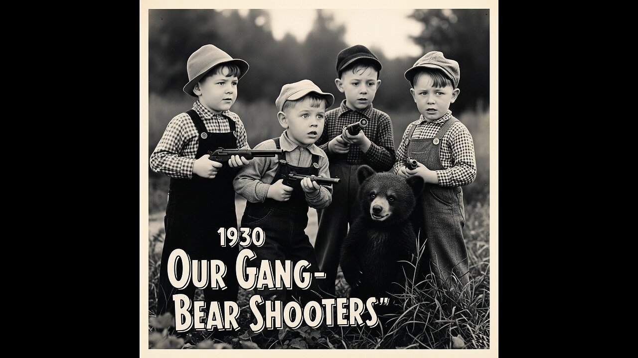 1930 Our Gang-Bear Shooters