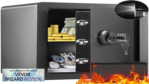 VEVOR Safe 1.8 Cubic Feet Home Safe Steel for Cash Gold 15.75x13x16.9 Review