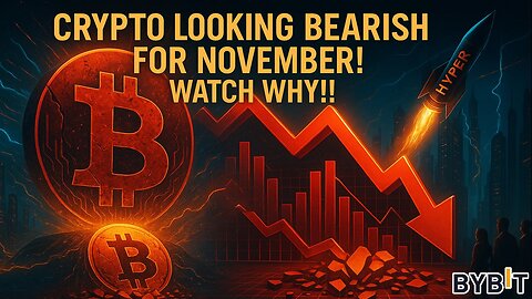 Bitcoin & Crypto Looking Bearish for November!! Watch Why!!