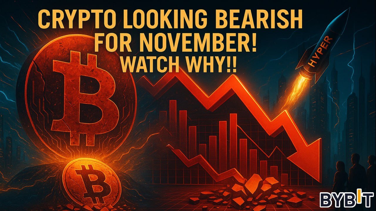 Bitcoin & Crypto Looking Bearish for November!! Watch Why!!