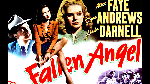 Fallen Angel (1945) Full Movie | IN COLOR | Film Noir | Mystery | Thriller