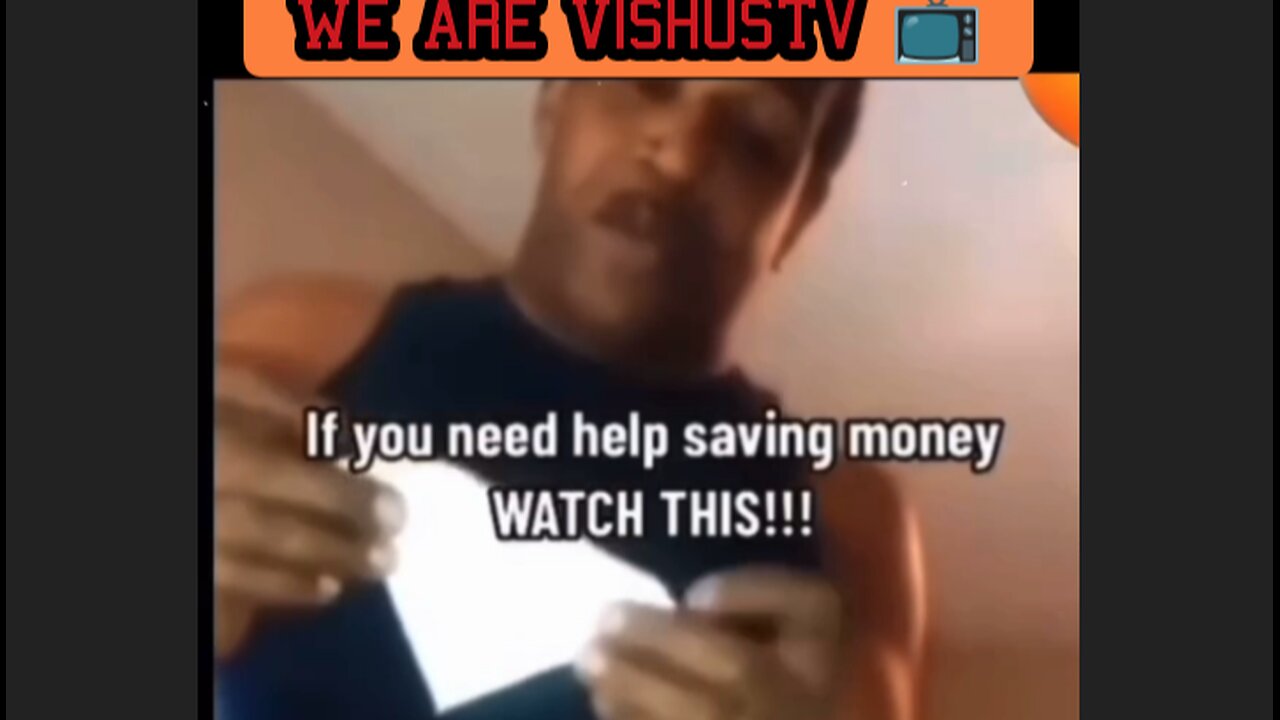 If You Need Help Saving Money 💰🤦😂 #VishusTv 📺