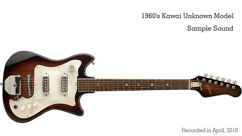 1960s Kawai Unknown Model Sample Sound