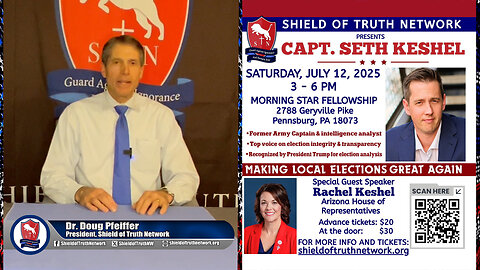 STN Presents: Making Local Elections Great Again - July 12 - Feat. Capt Seth Keshel - Pennsburg PA