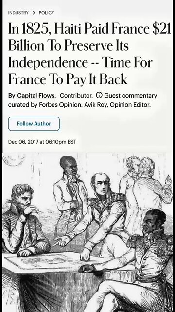 Wist je dat Haïti Zichzelf bevrijdde door middel van een opstand ??