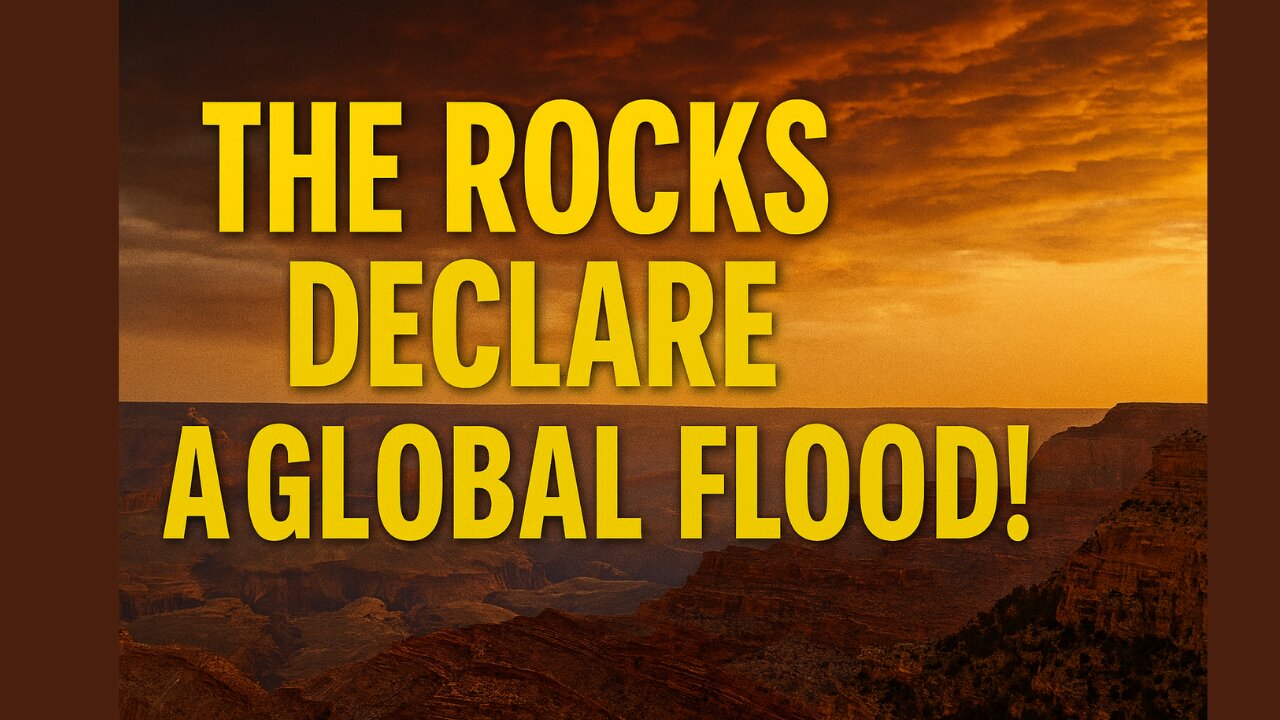 The Rocks Declare A Global Flood! Global Flood Evidence You CAN’T Ignore!