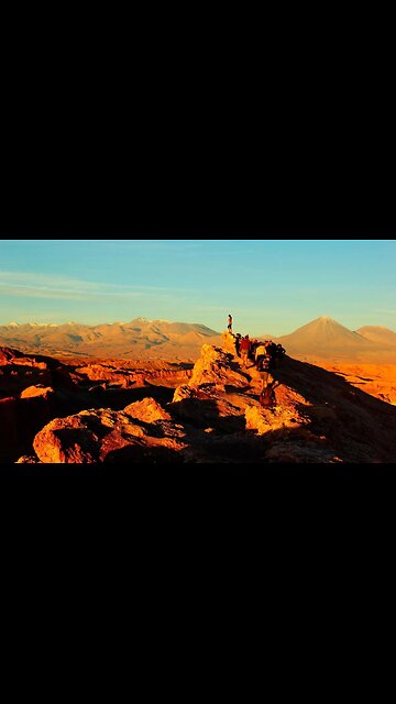Sunrise in the Desert of Chile | Atacama’s Golden Silence