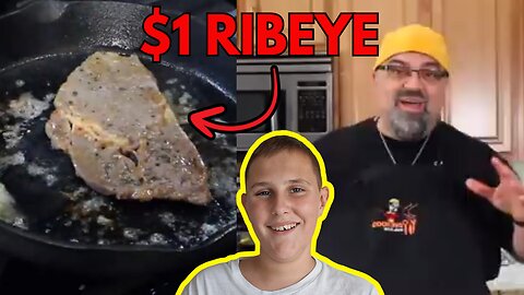 This $1 Steak Was A Total Disaster 😬🥩 | Reacting To Cooking With Jack