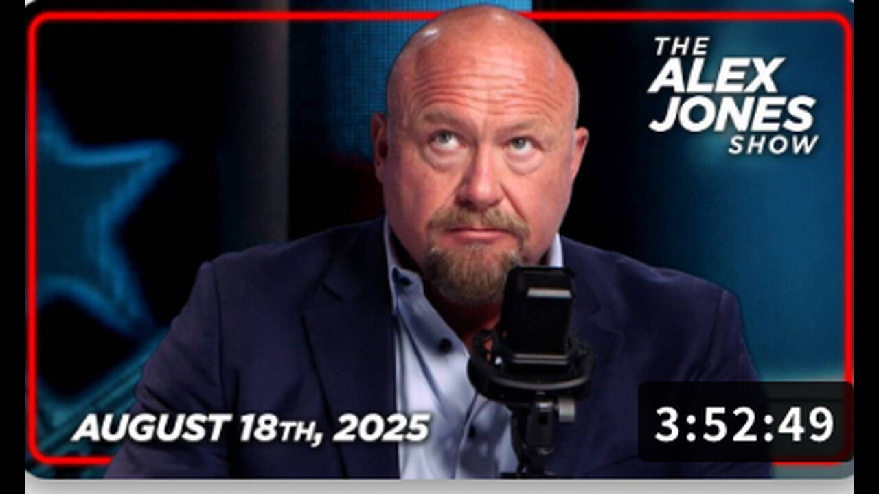 8 18 25 Alex Jones Zelensky & Europeans Visit In A Desperate Attempt To Keep War