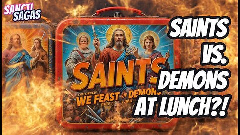 Saints vs. Demons at Lunch?! (Saints Metal Lunchboxes)