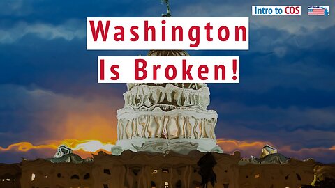 Washington Is Broken