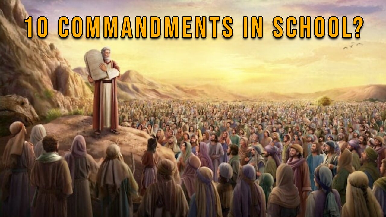 Pastor Scott Show - 10 Commandments in school? Plus due process