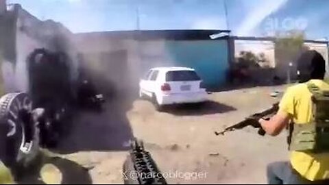 MEXICAN CARTEL CSRL takes out rivals at a CJNG Tire Shop 🔥🇲🇽🌮