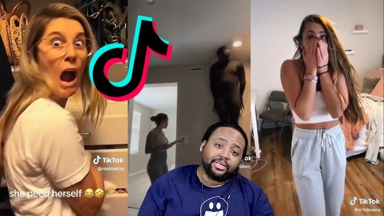 SCARE CAM Funny Reactions😂#6 & 8 Impossible Not To Laugh🤣🤣TikTok Honors Reaction
