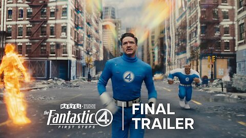 The Fantastic Four: First Steps - Official Final Trailer (2025) Pedro Pascal, Vanessa Kirby