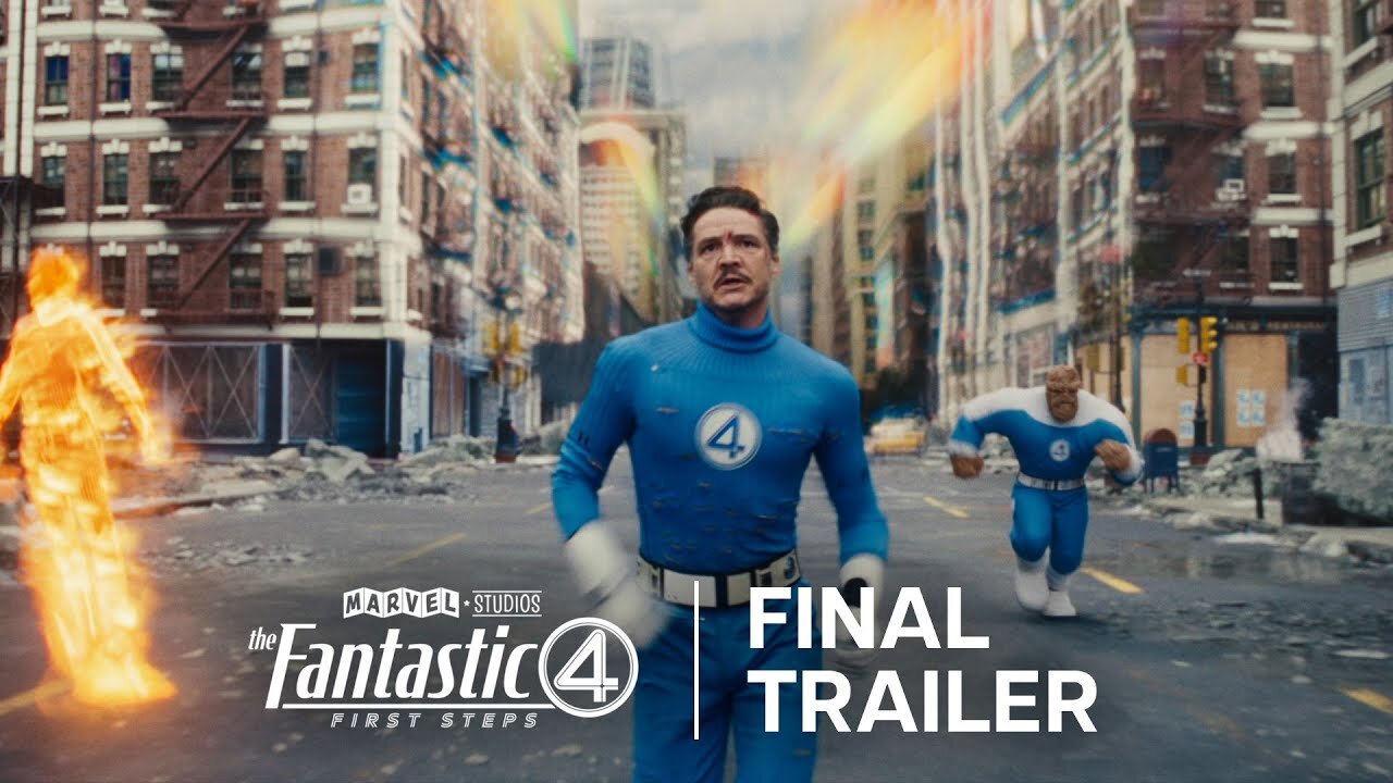 The Fantastic Four: First Steps - Official Final Trailer (2025) Pedro Pascal, Vanessa Kirby