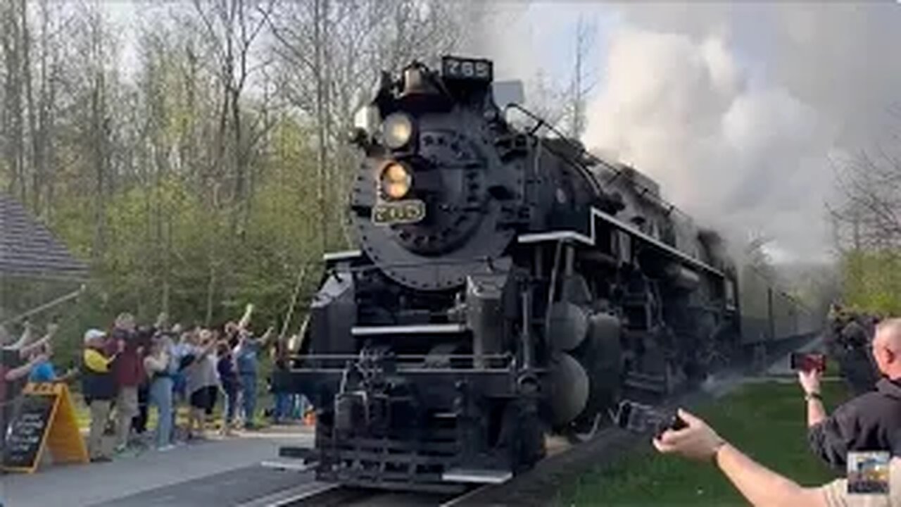 Nickel Plate Road 765 Steam in the Valley Run-By's at CVSR in Brecksville Ohio May 2, 2025