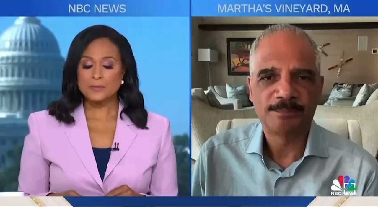 Let me remind Mr. Eric Holder that the American people did decide in November of 2024.