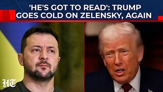 Trump Coldly Cautions Zelensky As Kyiv Says No Compromise On Land With Putin; 'He's Got To Read...'