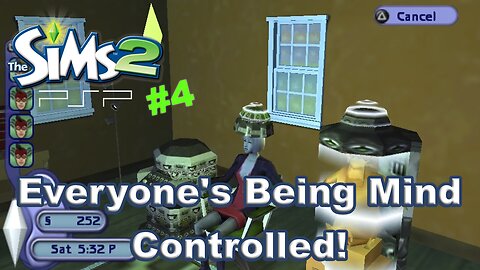 Sims 2 PSP Part 4 : Everyone's Being Mind Controlled!