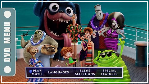 Hotel Transylvania 3 - DVD Menu