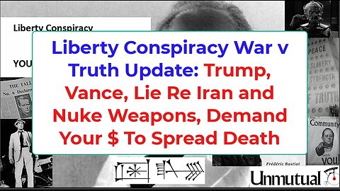 Liberty Conspiracy Focus: Trump, Vance, Lie Re Iran Nuclear Program