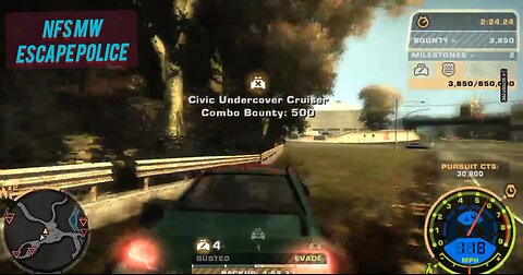 NFSMW, ESCAPE