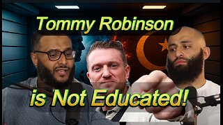 Mohammed Hijab Tommy Robinson is Not Educated?