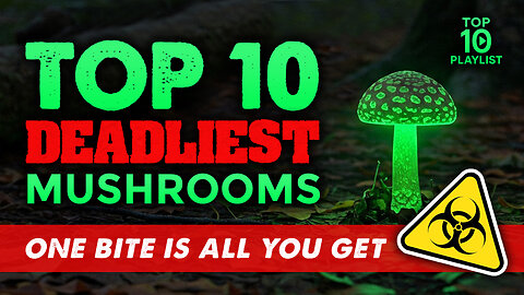 Top 10 DEADLIEST Mushrooms | Creatures, Wildfood & Outdoors