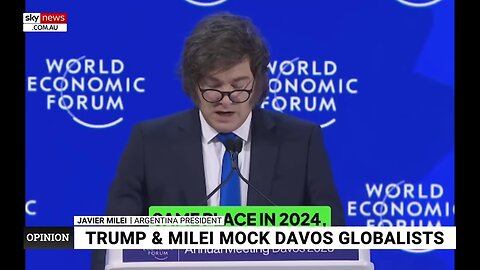 Milei goes in 'guns blazing' at World Economic Forum to tackle rise in woke culture