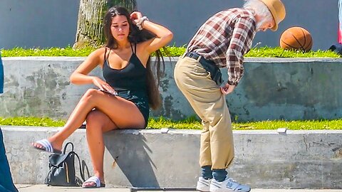 GRANDPA PARKOUR PRANK PART. Hot videos funny.