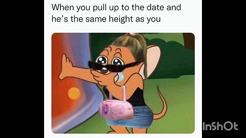 When you pull up to the date and he's the same height as you