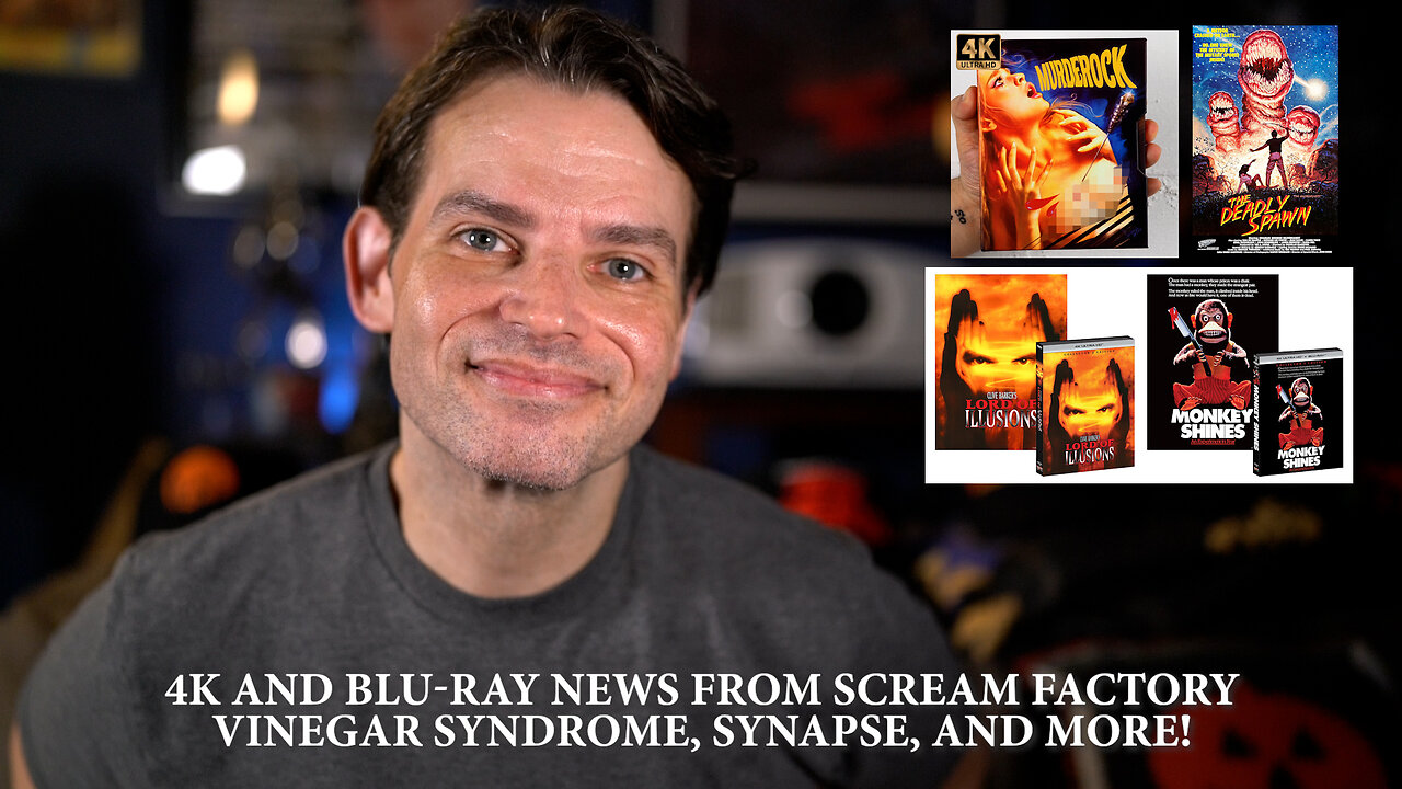 NEWS: 4K and Blu-rays from Scream Factory, Vinegar Syndrome, Synapse, The Beyond Shipping, And More!