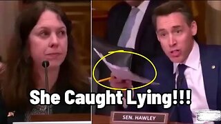 Sen. Hawley BLOWS UP On Woke Biden Nominee For LYING Repeatedly To Congress