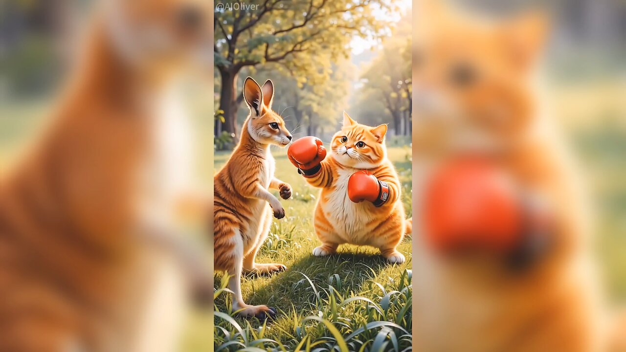cat fight