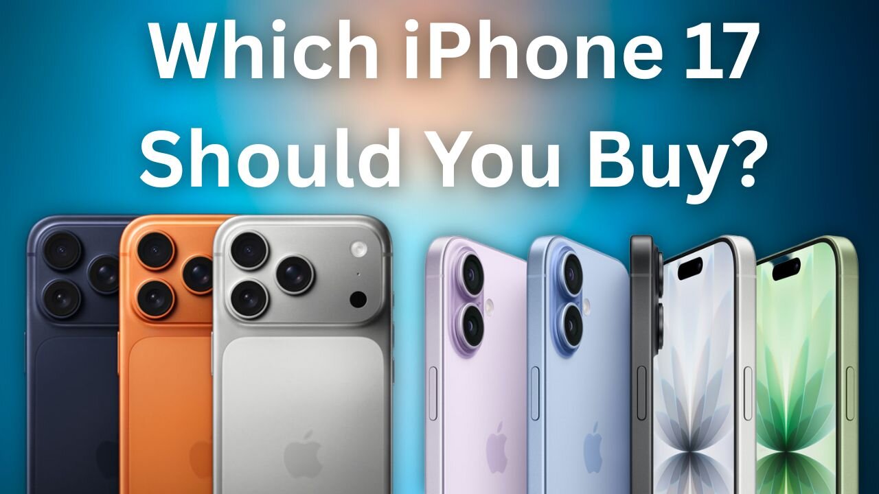 WHICH iPhone 17 Should YOU Get? // iPhone 17, iPhone 17 Pro, iPhone 17 Air COMPARISON!