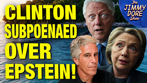 Here’s What They WON’T Ask The Clintons About Epstein!