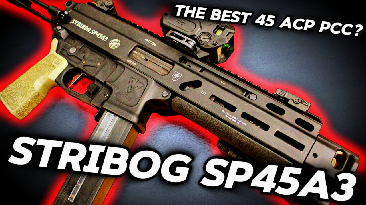 The Stribog SP45A3: Finally, a Good 45 ACP PDW?