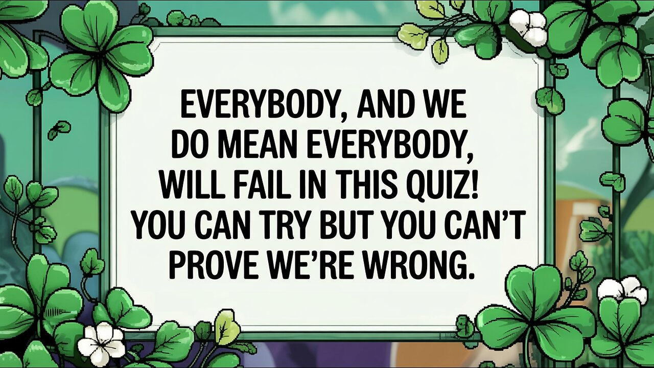 Quiz mixed with knowledge